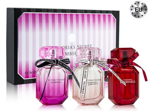 Gift set Victoria's Secret Bombshell, Edp, 3x30 ml (Lux Europe) wholesale